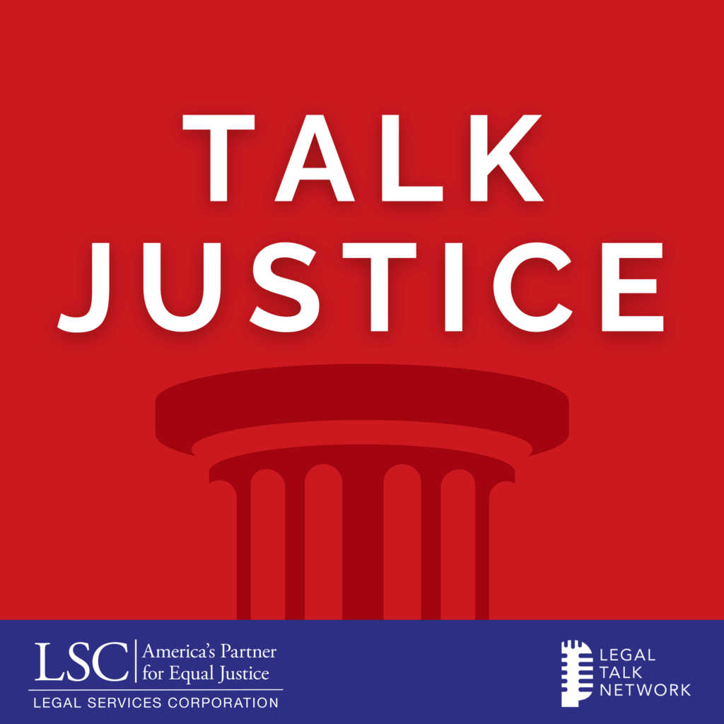 Talk Justice Podcast Artwork 2025